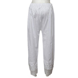 Women's Embroidered Trouser - White - test-store-for-chase-value