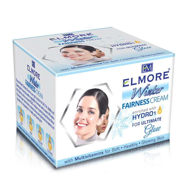Elmore Winter Fairness Cream Jar - 50gm - test-store-for-chase-value