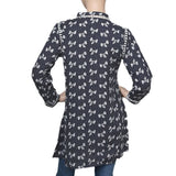Women's Printed Boski Kurti - Blue - test-store-for-chase-value