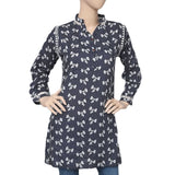 Women's Printed Boski Kurti - Blue - test-store-for-chase-value