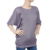 Women's Side Wrinkle Top - Light Purple - test-store-for-chase-value