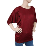 Women's Side Wrinkle Top - Red - test-store-for-chase-value
