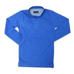 Boys Eminent Full Sleeves T-Shirt - Royal Blue - test-store-for-chase-value