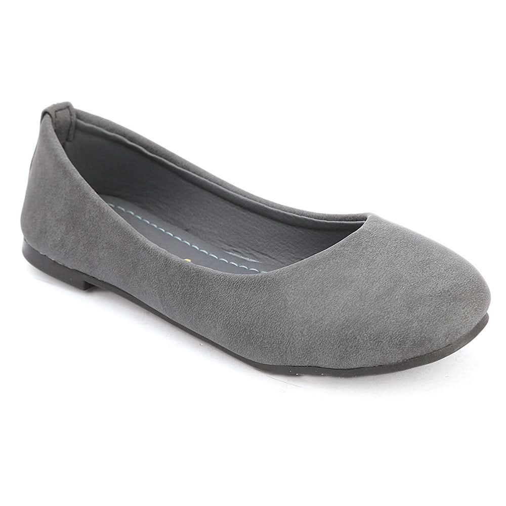 Girls Fancy Pumps  (1718) - Grey, Kids, Pump, Chase Value, Chase Value