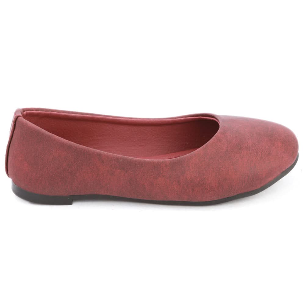 Girls Fancy Pumps  (1718) - Maroon, Kids, Pump, Chase Value, Chase Value