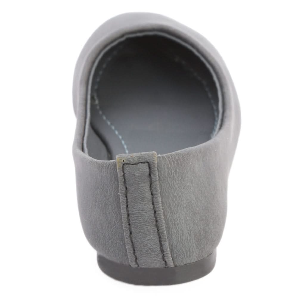Girls Fancy Pumps  (1718) - Grey, Kids, Pump, Chase Value, Chase Value