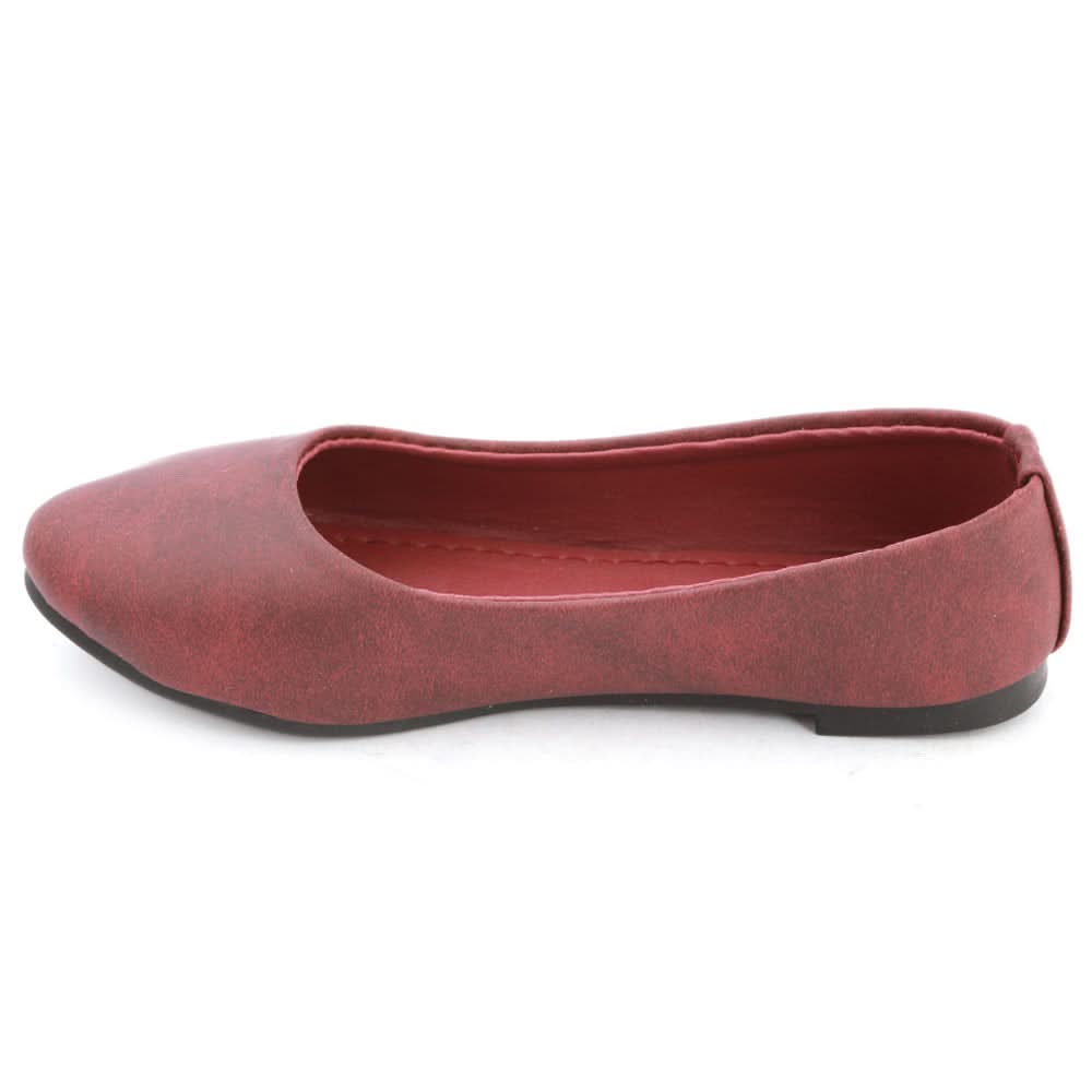 Girls Fancy Pumps  (1718) - Maroon, Kids, Pump, Chase Value, Chase Value