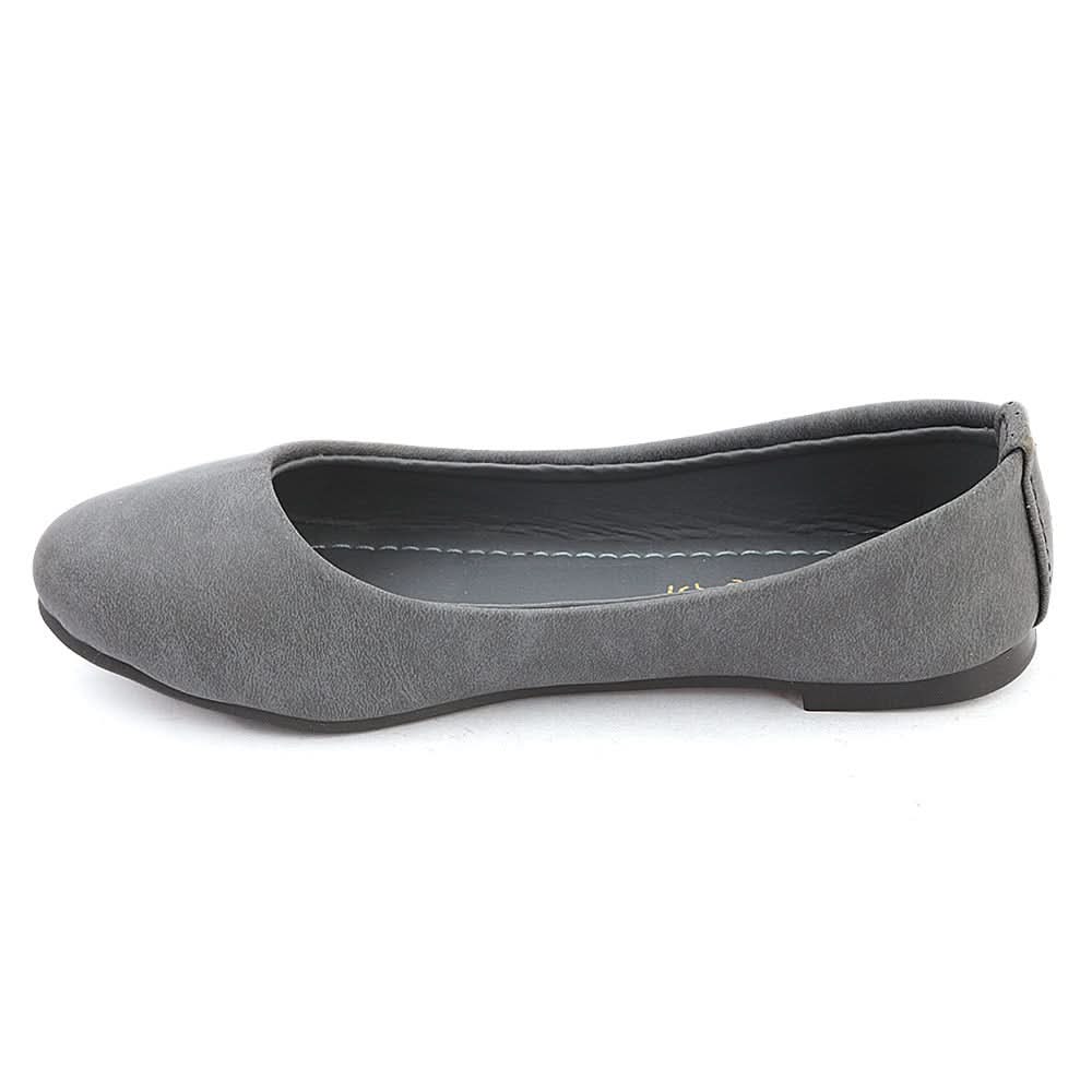 Girls Fancy Pumps  (1718) - Grey, Kids, Pump, Chase Value, Chase Value