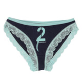 Women's Net Lace Panty - Navy-Blue - Navy/Blue - test-store-for-chase-value