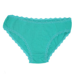 Women's Net Lace Panty - Green - test-store-for-chase-value