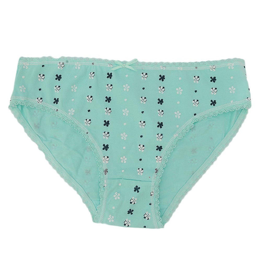 Women's Net Lace Panty - Cyan - test-store-for-chase-value