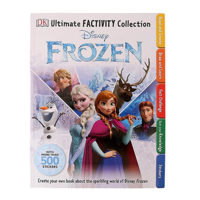 Disney Frozen 500 Stickers Book For Kids - test-store-for-chase-value