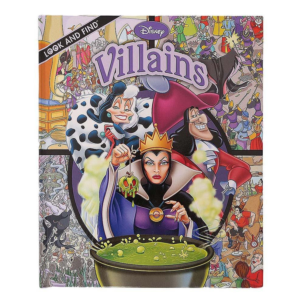 Disney Villains Look and Find Book For Kids - test-store-for-chase-value