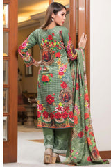 Rana Arts Winter Embroidered Suit With Shawl - AY-07-A - test-store-for-chase-value