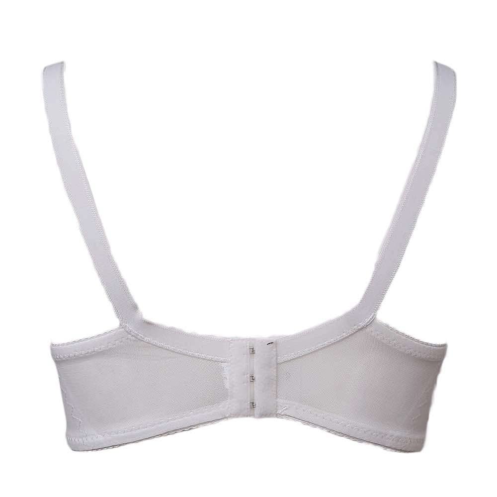 Women's Fancy Net Bra - White - test-store-for-chase-value