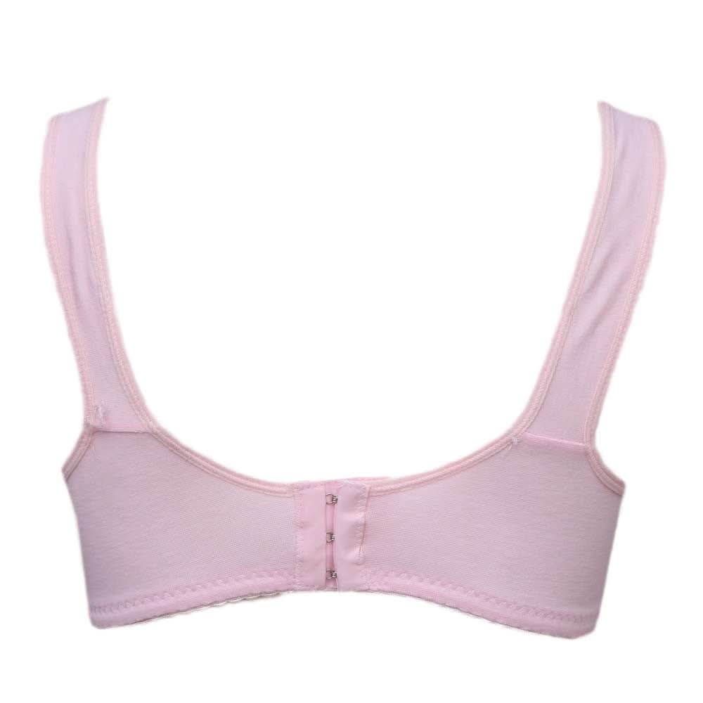 Women's Fancy Net Bra - Light Pink - test-store-for-chase-value
