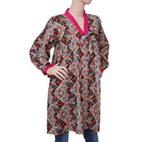 Women's Printed Khaddar Kurti - Multi - test-store-for-chase-value