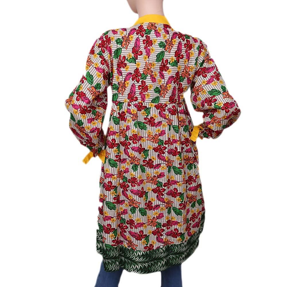 Women's Printed Khaddar Kurti - Multi - test-store-for-chase-value