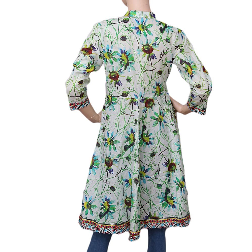 Women's Printed Cotton Kurti - Multi - test-store-for-chase-value