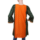 Women's Printed Kurti - Green - test-store-for-chase-value
