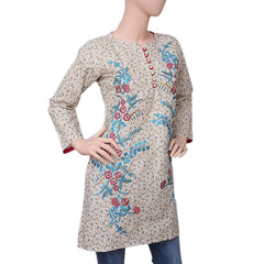Women's Embroidered Cotton Kurti - Multi - test-store-for-chase-value
