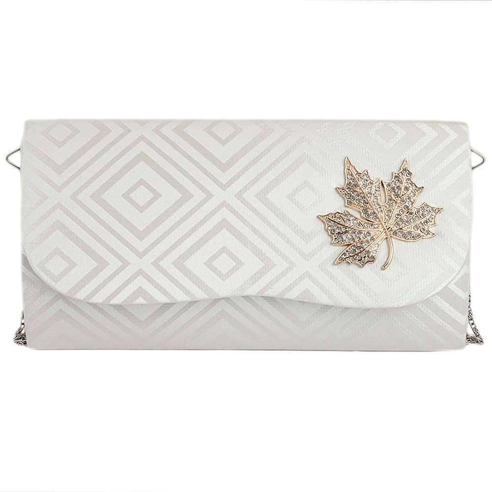 Women's Clutch (174) - Silver, Women, Clutches, Chase Value, Chase Value
