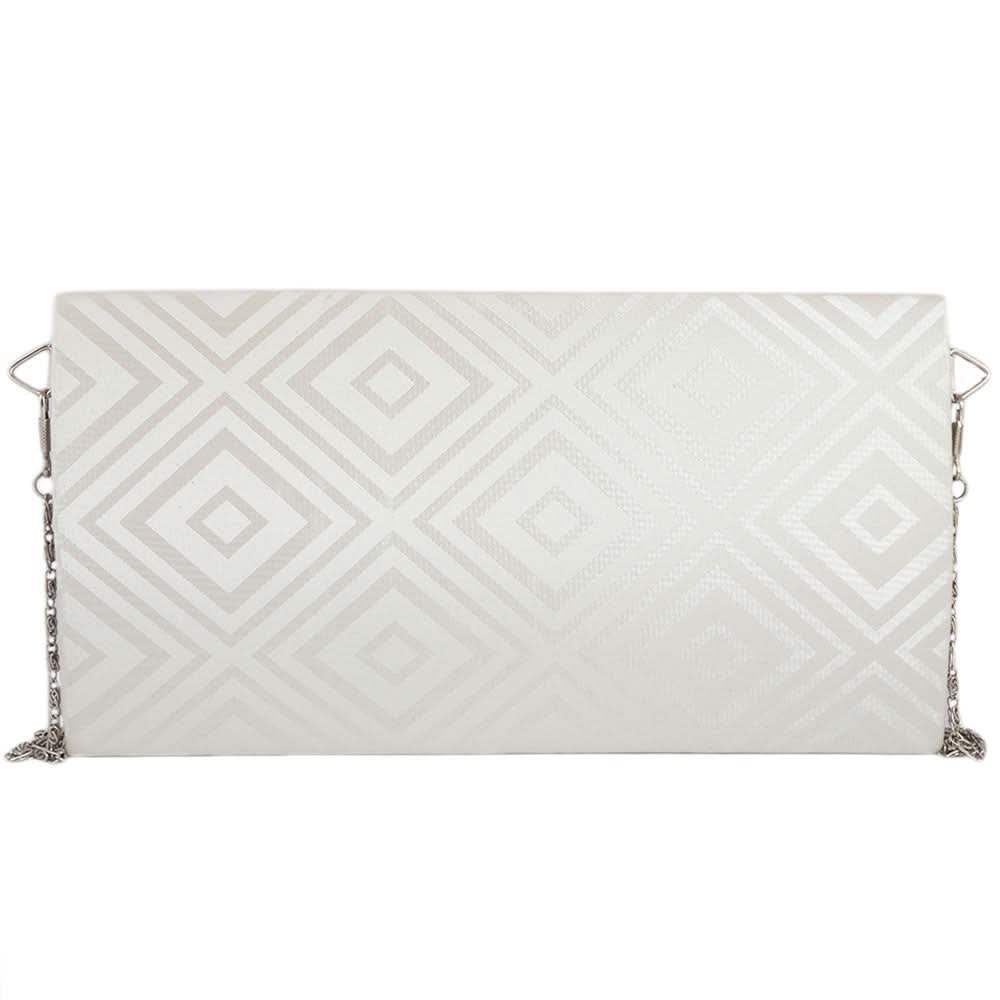 Women's Clutch (174) - Silver, Women, Clutches, Chase Value, Chase Value