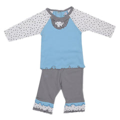 Eminent Newborn Girls 2 Piece Suit - Blue - test-store-for-chase-value