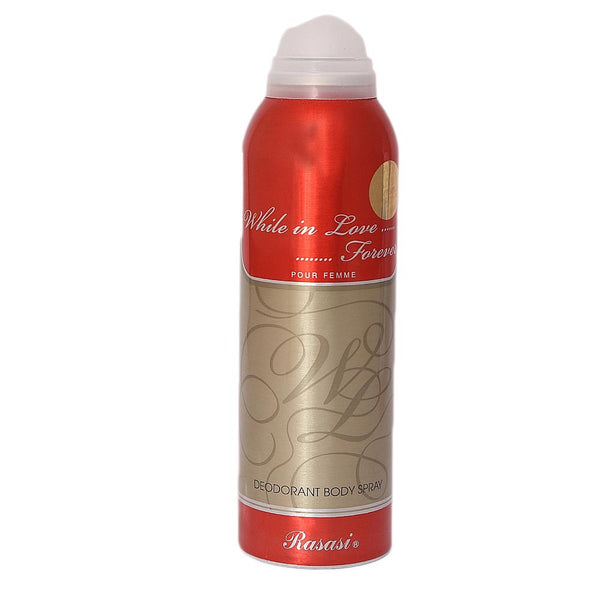 Rasasi While in Love Forever Pour Femme Body Spray For Women - 200ml - test-store-for-chase-value