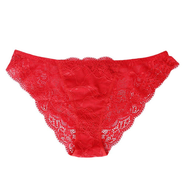 Women's Eminent Net Panty - Red - test-store-for-chase-value