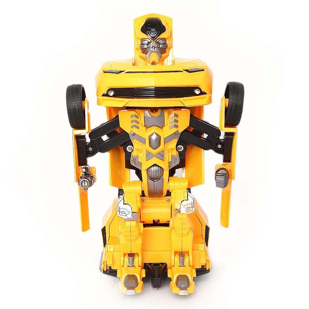 Remote Control Deformed Car Transformers Toy 882B - Yellow - test-store-for-chase-value