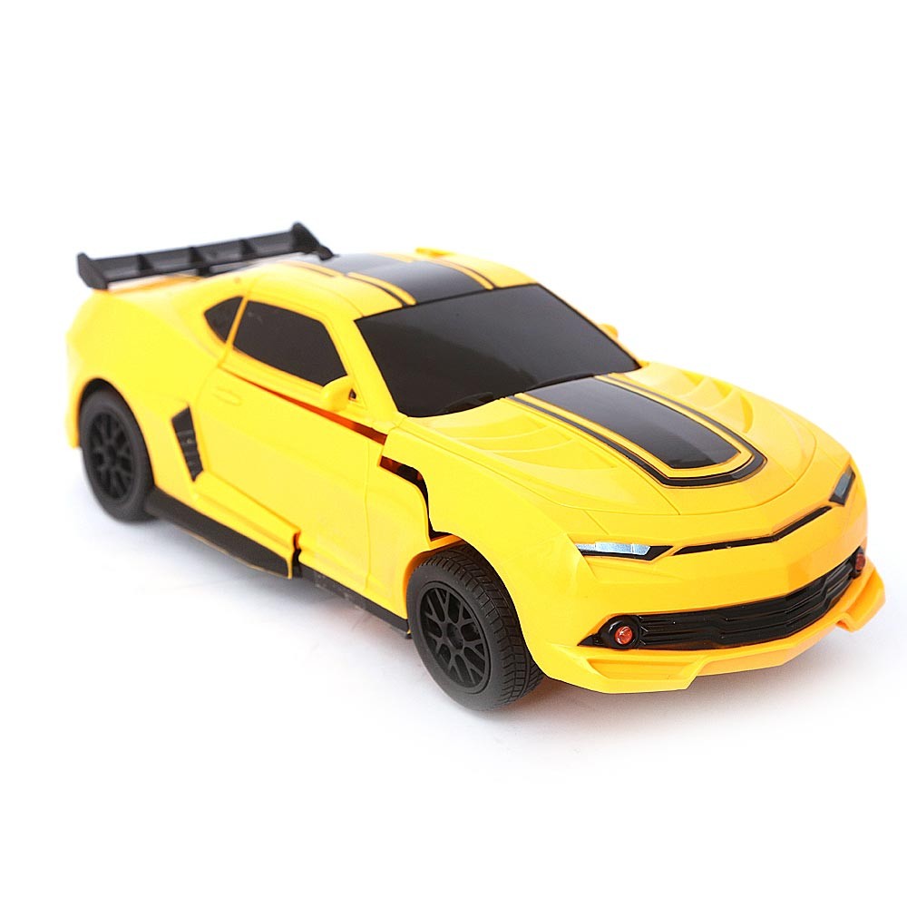 Remote Control Deformed Car Transformers Toy 882B - Yellow - test-store-for-chase-value