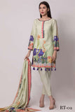 Salina Digital Printed Linen 3 Piece Unstitched Suit - 02 - test-store-for-chase-value
