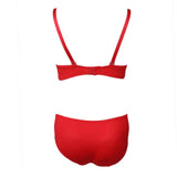 Women's Ring Foam Bra & Panty Set - Red - test-store-for-chase-value