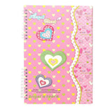 Angel Heart Secret Diary Notebook for Girls - Pink - test-store-for-chase-value