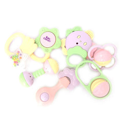 Rattle Toy 7 Pcs Set for Kids - Multi - test-store-for-chase-value
