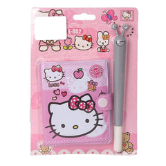 Hello Kitty Mini Notebook & Pen for Kids - Purple - test-store-for-chase-value