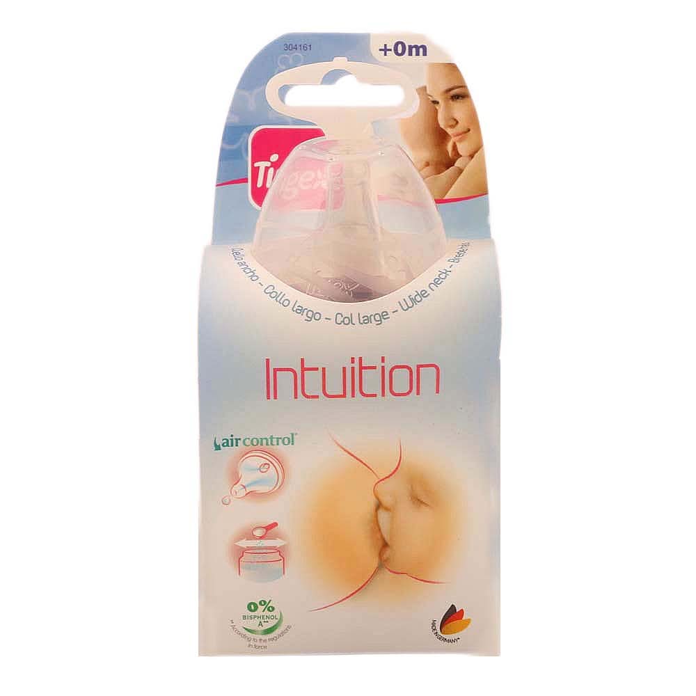 Tigex Intuition wide neck feeding bottle 150ml - Purple - test-store-for-chase-value