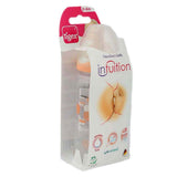 Tigex Intuition wide neck feeding bottle 300ml - Peach - test-store-for-chase-value