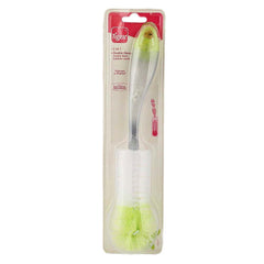 Tigex 2-in-1 double fibre bottle brush - Grey - test-store-for-chase-value