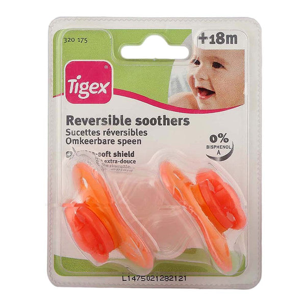 Tigex REVERSIBLE soother - Orange - test-store-for-chase-value