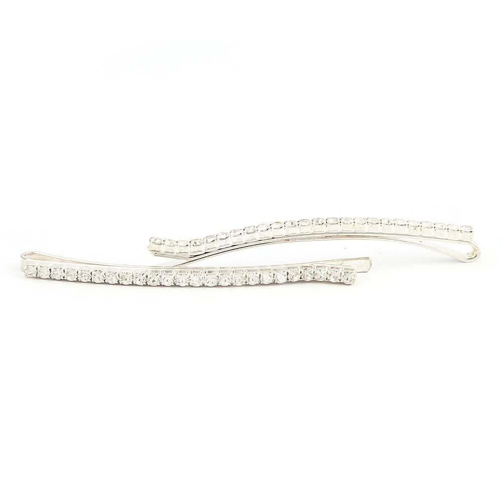 Fancy Hair Clip - Silver - test-store-for-chase-value