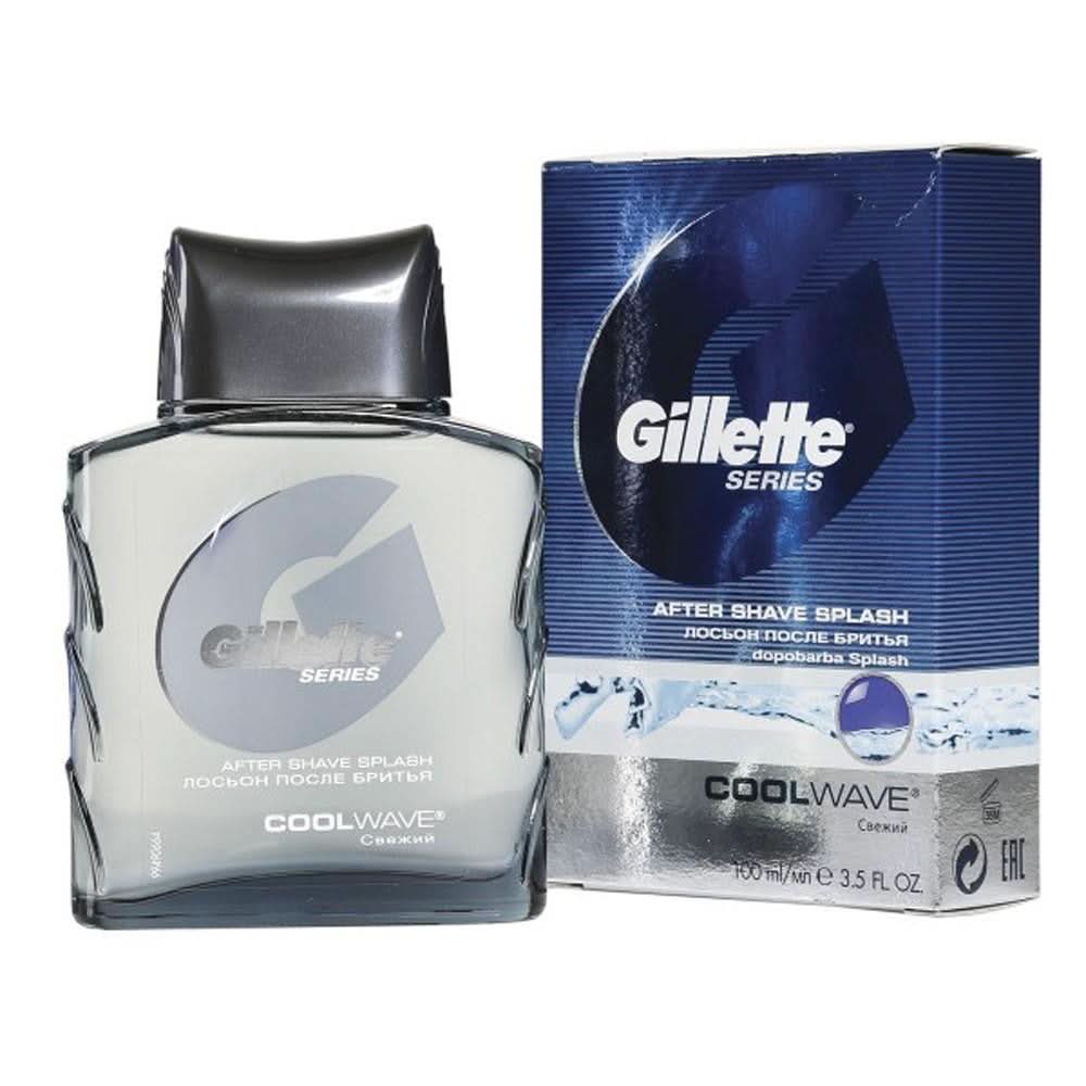 Gillette After Shave Cool Wave 100ml - test-store-for-chase-value