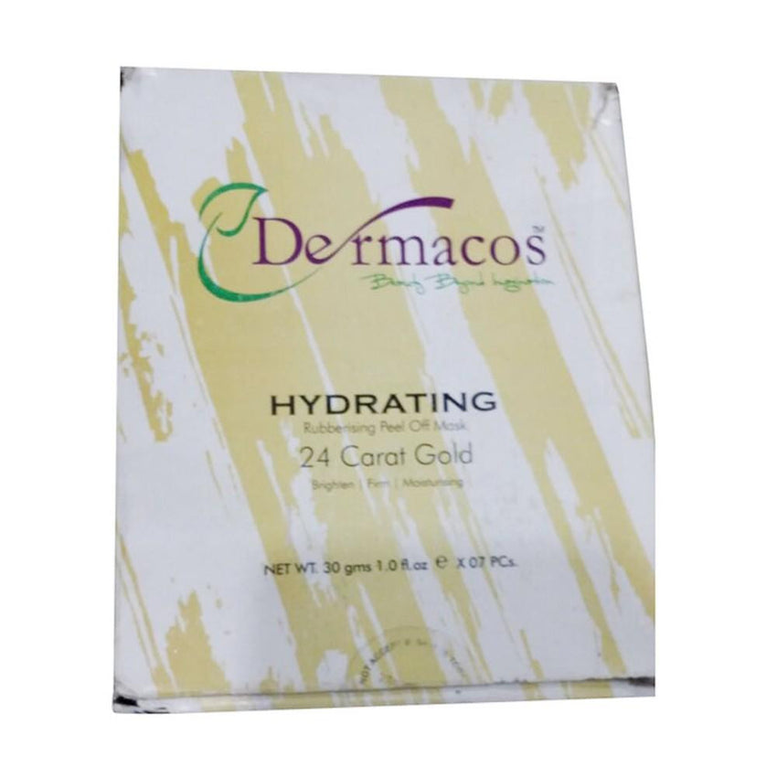Dermacos Hydrating Mask 30gm 24 Carat Gold - 30gm - test-store-for-chase-value