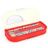 King MC Queen Car Double Sided Pencil Box - Red - test-store-for-chase-value