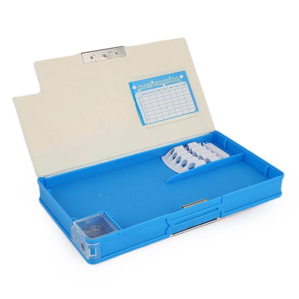 Avengers Double Sided Pencil Box - Blue - test-store-for-chase-value
