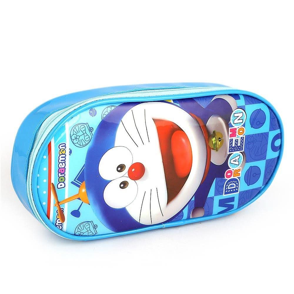 Doraemon Pencil Pouch - Blue - test-store-for-chase-value
