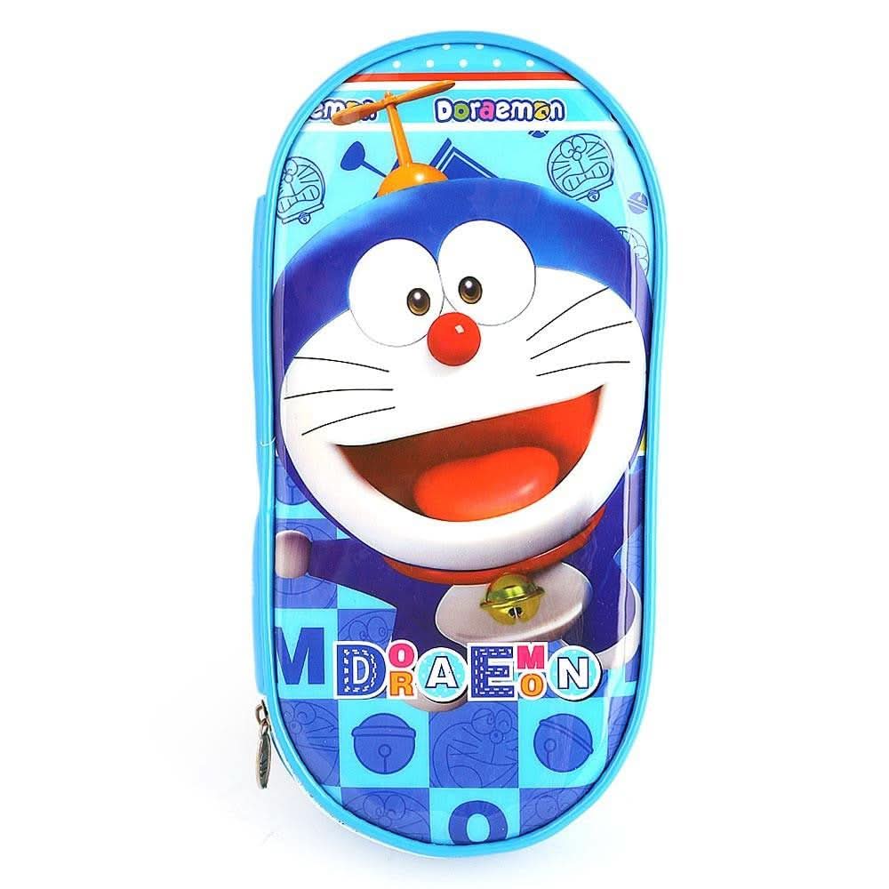 Doraemon Pencil Pouch - Blue - test-store-for-chase-value