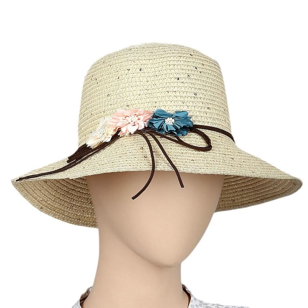 Women's Floppy Hat - Beige - test-store-for-chase-value