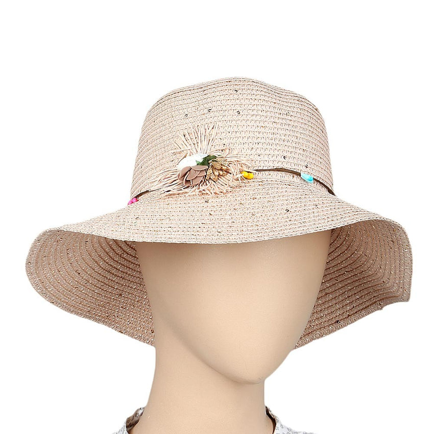 Women's Floppy Hat - Peach - test-store-for-chase-value